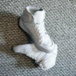 Adidas white high heel